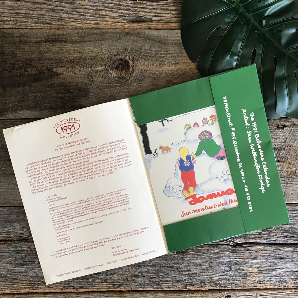 The Belvedere Calendar Sara Wellington Dodge No. 3 - Picture 4 of 7